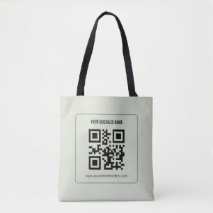 Individuelles QR-Code-Geschäftsname-Vorlage