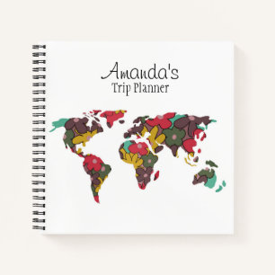 Individuelles Reiseplaner-ReiseNotebook Notizbuch