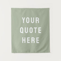 Individuelles Sage-Banner Personalisiertes Zitat a