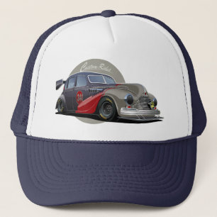 Individuelles Sci-Fi Retro-Rennwagen Truckerkappe