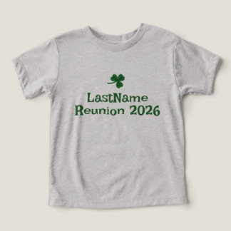 Individuelles T-Shirt mit Shamrock für irische Cla