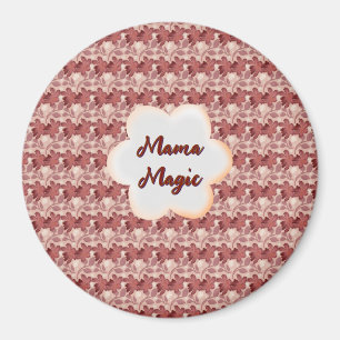 Individuelles und personalisiertes Blumen-Geschenk Magnet