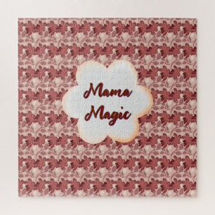 Individuelles und personalisiertes Blumen-Geschenk Puzzle
