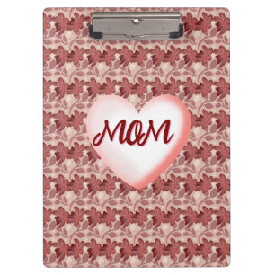 Individuelles und personalisiertes Blumengeschenk Klemmbrett