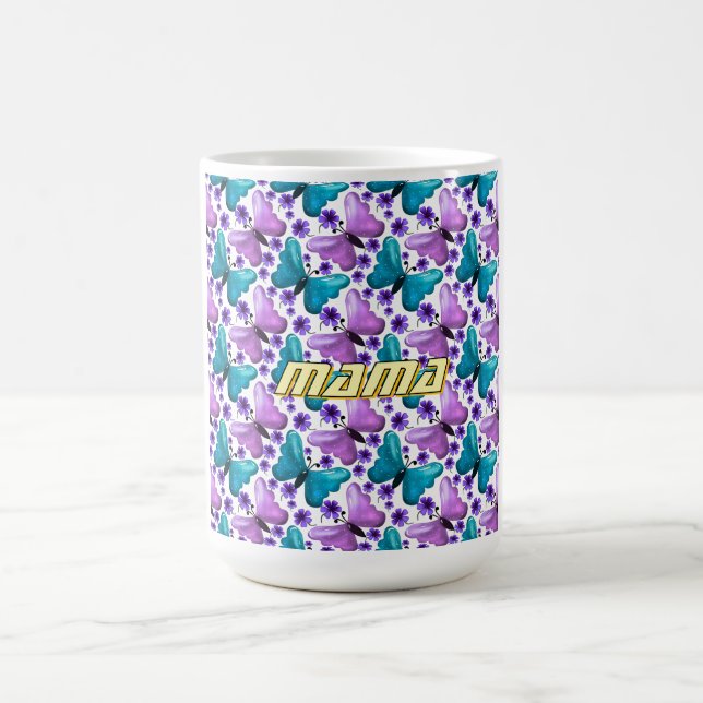 Individuelles und personalisiertes Muttertagsgesch Kaffeetasse (Mittel)
