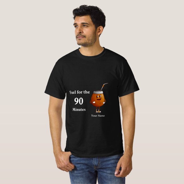 Individuelles Yerba Mate Fußball T-Shirt (Vorne ganz)