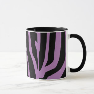 Individuelles Zebrastreifenmuster Tasse