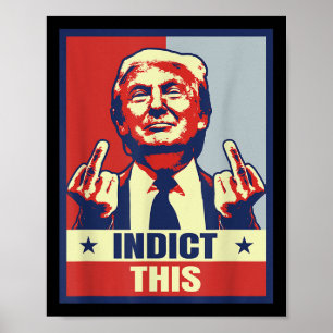 Indizieren Sie das, lustige Trump-Shirt 2024 Poster