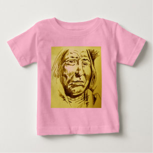 Indizierte Bleistiftskizze Baby T-shirt