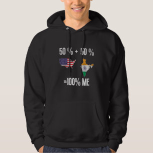 Indo-Amerikaner USA Indien Hoodie