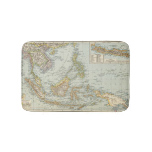 Indo China und Malaysian-Archipel Badematte