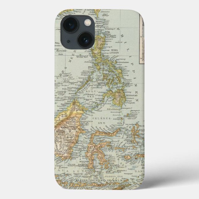 Indo China und Malaysischer Archipel Case-Mate iPhone Hülle (Rückseite)