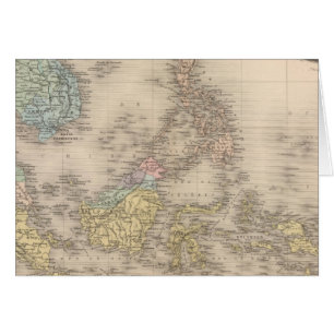 Indochina-Archipel in Asien