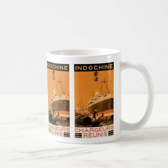 Indochine Chargeurs Reunis Kaffeetasse (Rechts)