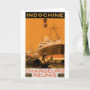 Indochine Chargeurs Reunis Karte