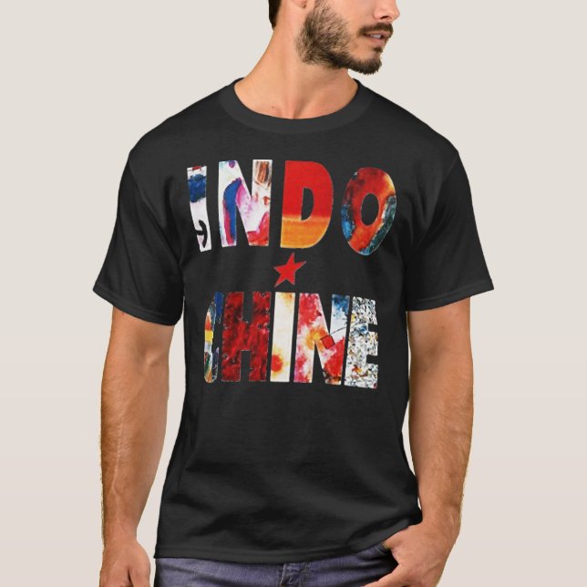 Indochine - Klassischer wesentlicher T - Shirt für (Vorderseite)