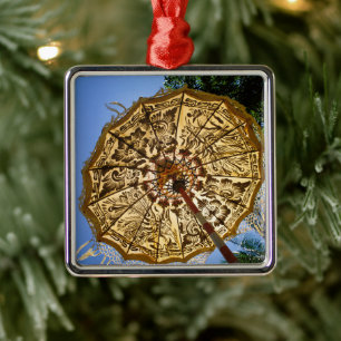 Indonesia, Bali   Temple Umbrella Ornament Aus Metall