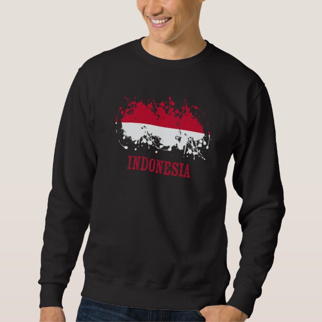 Indonesian enthusiasts for Indonesia and Indonesia Sweatshirt (Vorderseite)