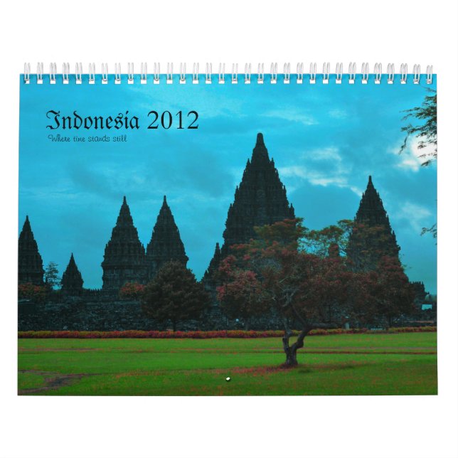 Indonesien 2012 kalender (Titelbild)
