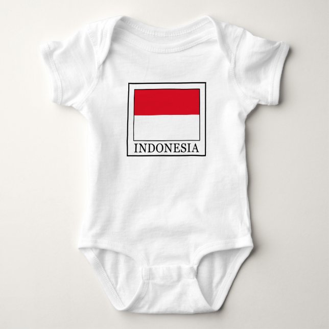 Indonesien Baby Strampler (Vorderseite)