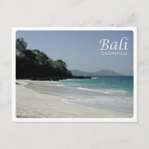 Indonesien - Bali - Padangbai - Geheimstrand Postkarte