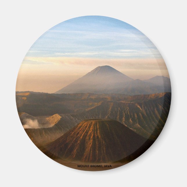 INDONESIEN: Berg Bromo, Java Magnet (Vorne)