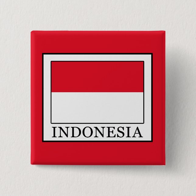 Indonesien Button (Vorderseite)