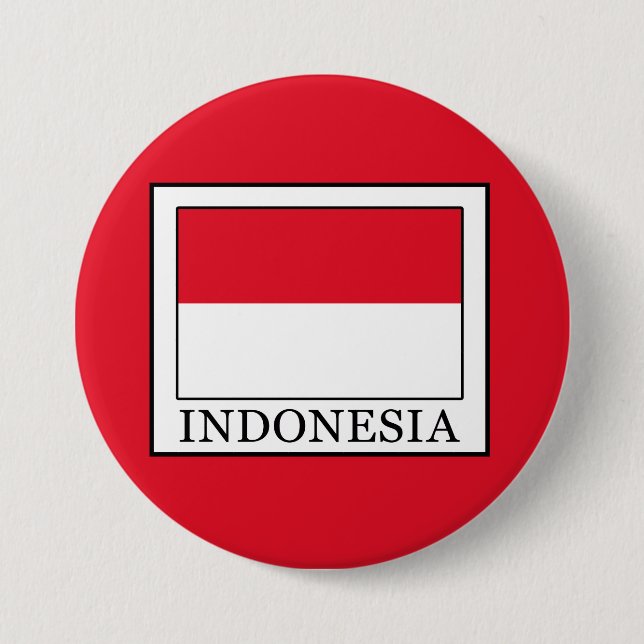 Indonesien Button (Vorderseite)