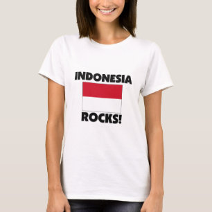 Indonesien-Felsen T-Shirt