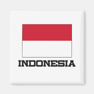 Indonesien-Flagge Magnet