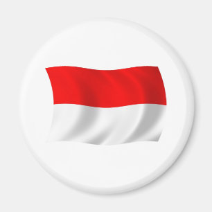 Indonesien Flagge Magnet