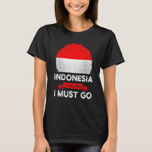Indonesien fordert, dass ich das indonesische Erbe T-Shirt