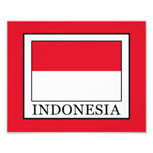 Indonesien Fotodruck