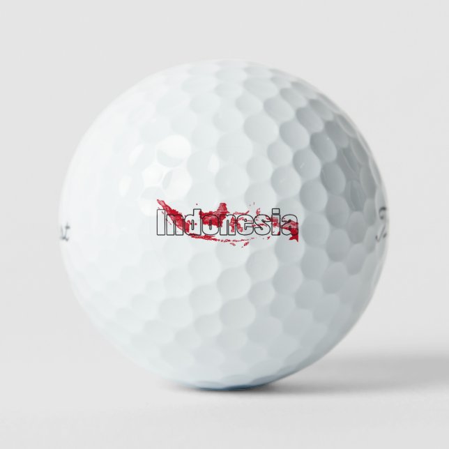 Indonesien Golfball (Vorderseite)