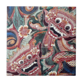 Indonesien Graffiti Fliese