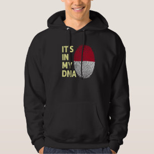 Indonesien in meinem indonesischen Flaggenteam Ind Hoodie