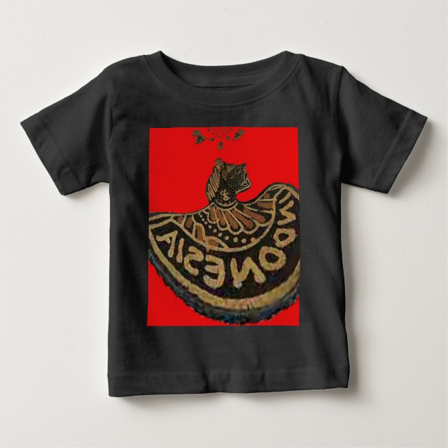Indonesien Javanese Shadow Puppet Kulturkunst Baby T-shirt (Vorderseite)