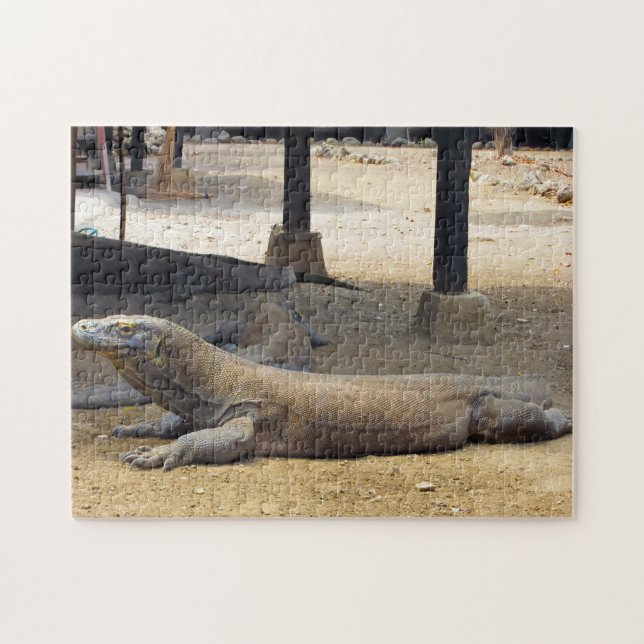 Indonesien Komodo Dragon National Park. Puzzle (Horizontal)