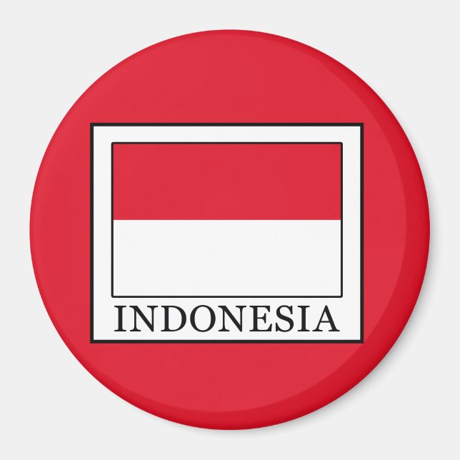 Indonesien Magnet (Vorne)
