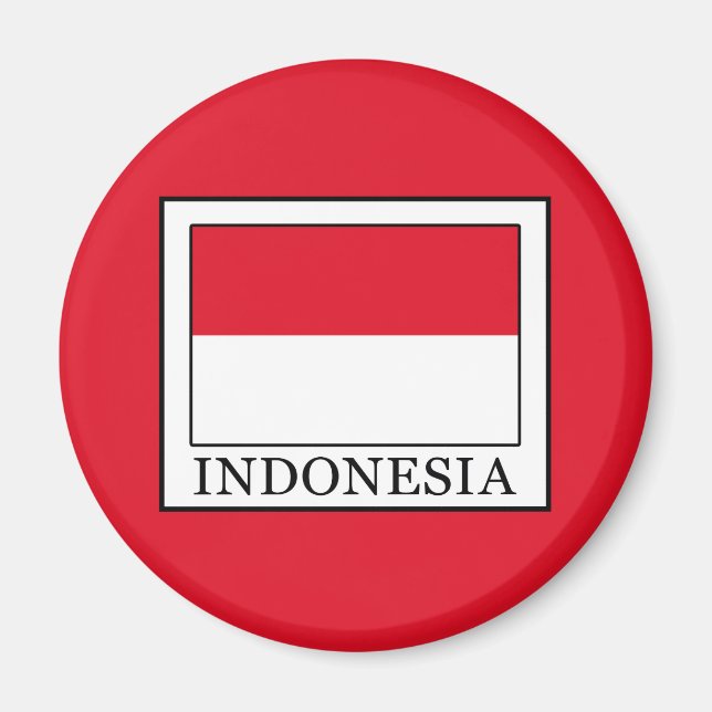 Indonesien Magnet (Vorne)