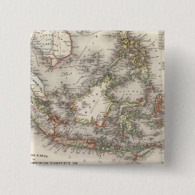 Indonesien, Malaysia Button (Vorderseite)