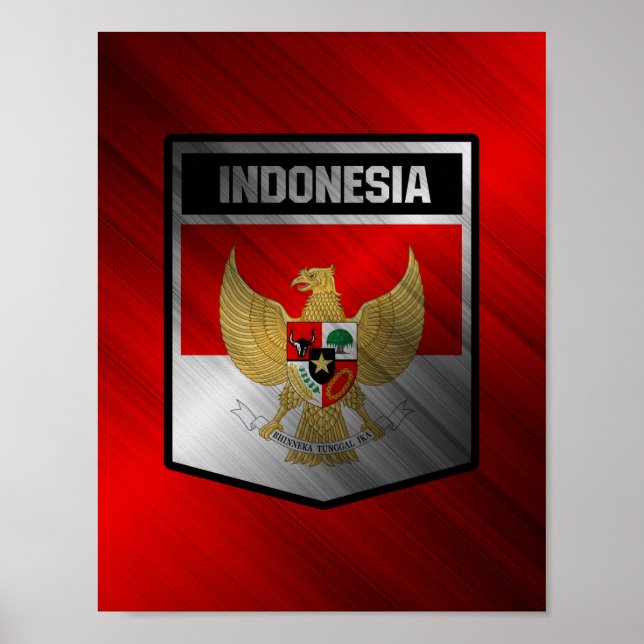 Indonesien Poster (Vorne)