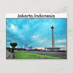 Indonesien Postkarte