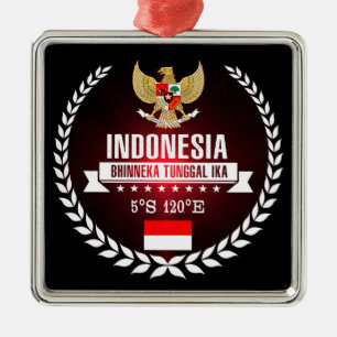 Indonesien Silbernes Ornament