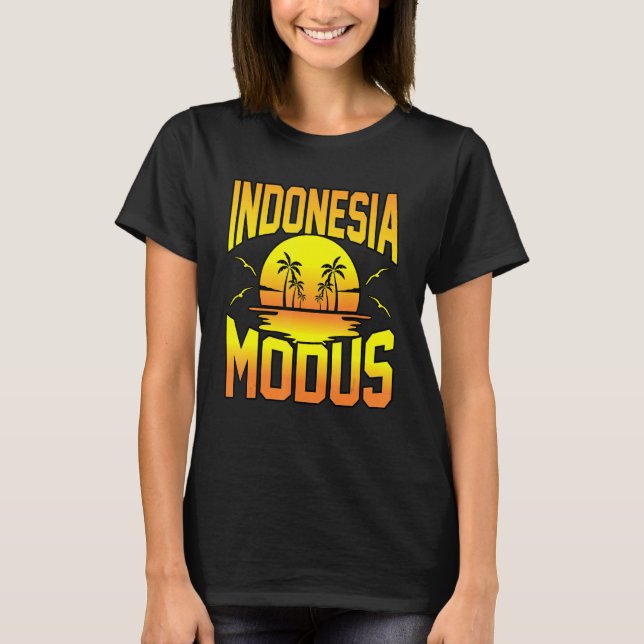 Indonesien T-Shirt (Vorderseite)