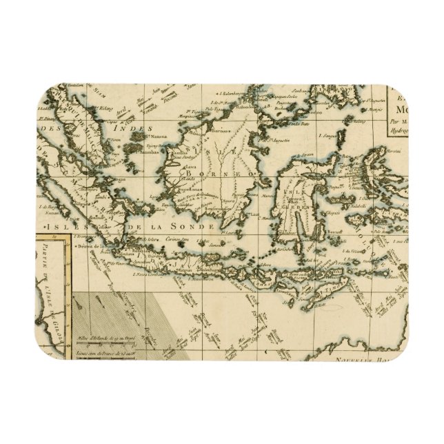 Indonesien und die Philippinen Magnet (Horizontal)