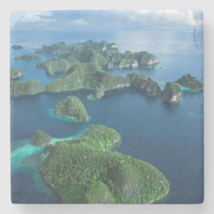 Indonesien, West-Papua. Luft von Raja Ampat Steinuntersetzer