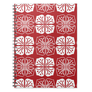 Indonesisch Batik Kawung Gurda Design Notizblock