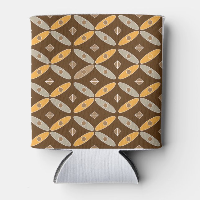 Indonesisch Batik Muster können kühlen Dosenkühler (Vorderseite)