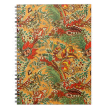 Indonesische Batik balinesisch Yellow Orange